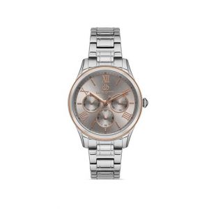 Bigotti Stainless Steel Women's Watch Silver (BG.1.10343-5)