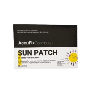 AccuFlx UV Detection Sticker Sun Patches - 36 Pcs
