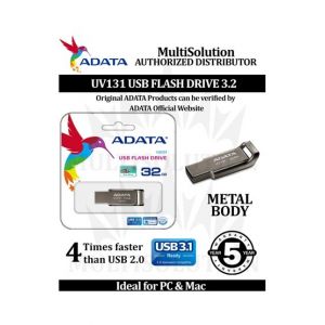 ADATA 32GB USB 3.2 Flash Drive (AUV131-32G-RGY)