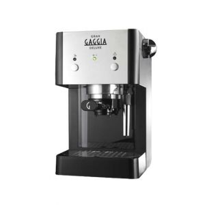 Gaggia Gran Deluxe Manual Espresso Coffee Machine - Black (RI8425/22)