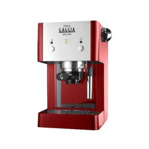 Gaggia Gran Deluxe Manual Espresso Coffee Machine - Red (RI8425/22)