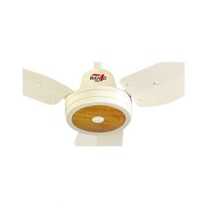 Wahid Fans Florence AC/DC 56" Inverter Ceiling Fan Off White Light Wood (WCFFLN102-EC-132-204i)