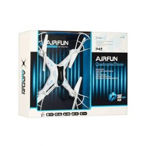 Asian Traders Air Fun Six-Axis Gyro Quadcopter Drone - White (AF960)