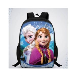Traverse Frozen Digital Printed Kids Bag - Black (T103S)