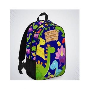 Traverse Wild Jungle Allover Printed Kids School Backpack (T505KG)