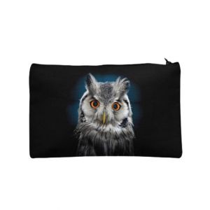 Traverse Cute Owl Digitally Printed Pencil Pouch (T251)
