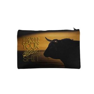 Traverse Bull Digitally Printed Pencil Pouch (T197)