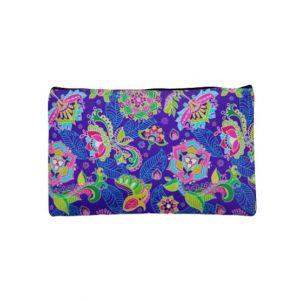 Traverse Floral Design Digitally Printed Pencil Pouch For Girls (T913)