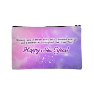 Traverse Happy New Year 2022 Digitally Printed Pencil Pouch (T783)