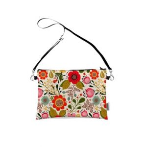 Traverse Floral Printed Shoulder Strap Women's Bag (T494)