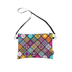 Traverse Abstract Printed Shoulder Strap Women's Bag (T501)
