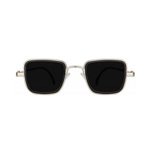 Afreeto Men Square Retro Cool Sunglasses Black