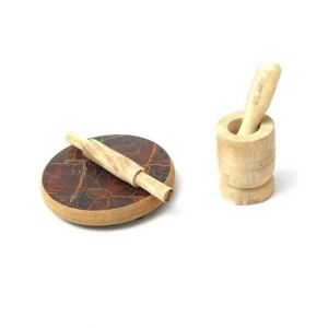 Afreeto Mini Wooden Roti Maker Toy For Kids