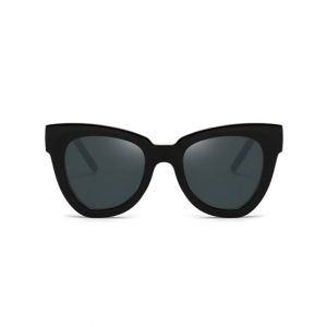 Afreeto Oversize Cateye Sunglasses For Women Black
