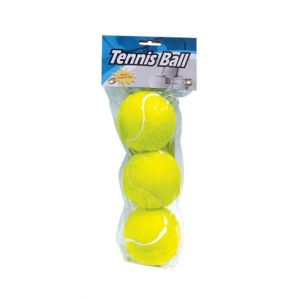 Afreeto Tennis Ball For Cricket & Tennis Pack Of 3 (Shelter-31)