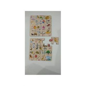 Afreeto Urdu Wooden Puzzles For Kids Learning