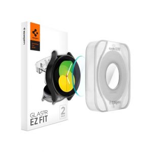 Spigen EZ FIT GLAS.tR Screen Protector For Galaxy Watch 5/4 (44mm) (AGL03429) - Pack Of 2