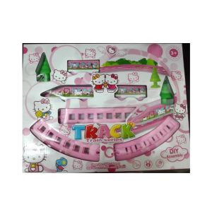 M Toys Diy Assembly Train Set For Girls Pink