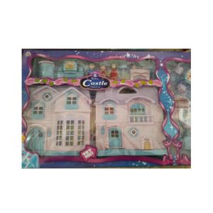 M Toys Large Doll Castle House For Girls Purple