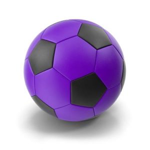 M Toys Hand Stitched Football Purple (1116)