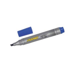 M Toys Piano Chisel Tip Permanent Marker - Blue