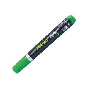 M Toys Piano Chisel Tip Permanent Marker - Green