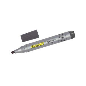 M Toys Piano Chisel Tip Permanent Marker - Black