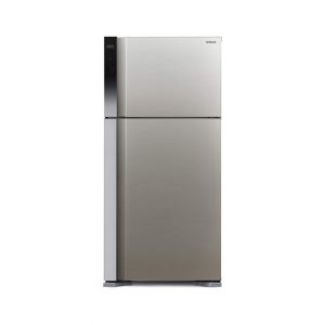 Hitachi Big2 Inverter Freezer-on-top Refrigerator 26 Cu ft (R-V760PUK7K1)-Brilliant Silver