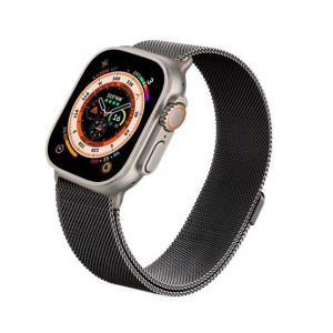 Spigen Metal Fit Watch Band For Apple Graphite (AMP06925)