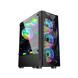 1st Player F3-A ATX Black Gaming Case With 4 F1- 3 Pin RGB Fans