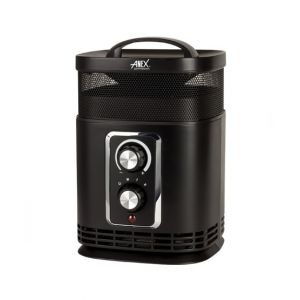 Anex Deluxe Ceramic Fan Heater Black (AG-5009)