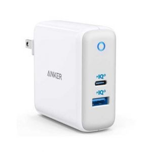 ANKER PowerPort Atom 60W Dual Port Wall Charger (A2322G21)