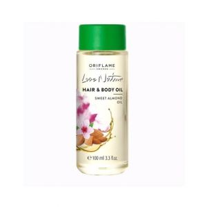 Oriflame Love Nature Hair & Body Sweet Almond Oil 100ml (38907)