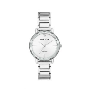 Anne Klein Diamond Women's Watch Silver (AK3279SVSV)