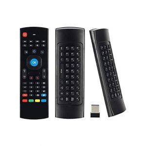 M.Mart 2.4G Wireless Qwerty Keyboard Remote Control For Smart TV (MX3)