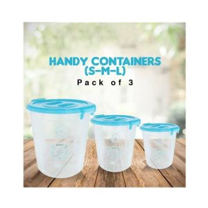Appollo Handy Container - Pack of 3