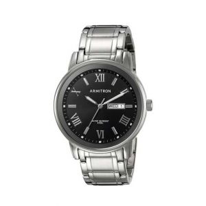 Armitron Day/Date Function Bracelet Men's Watch Silver (20/4935BKSV)