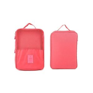 AGM Waterproof Travel Shoes Organizer Bag Pink