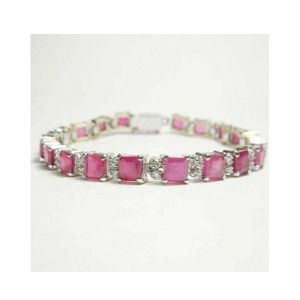 Artistic Jewels Bracelet For Women White/Pink (BR-54)