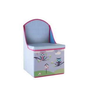 Premier Home Owl Storage Box & Seat For Kids (1901694)
