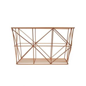 Premier Home Vertex Tapered Wire Basket - Copper (509930)