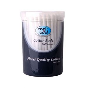 Cool & Cool Cotton Buds ASSTD Colors 100 Pcs (C1775A)