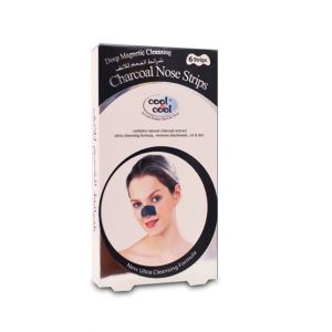 Cool & Cool Charcoal Nose Strips - 6 Pcs (C1668A)