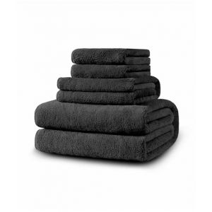 SoftSiesta Luxury Towel Grey Pack of 06