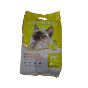 Bentonite Lemon Scented Cat Litter - 5 Ltr