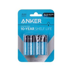 Anker Alkaline AA4 Non Rechargeable Batteries - Pack Of 4 (B1810H12)