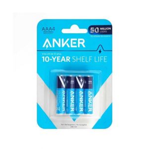 Anker Alkaline AAA4 Non Rechargeable Batteries - Pack Of 4 (B1820H12)