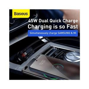 Baseus 45W Dual Quick Car Charger