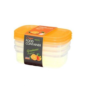 Easy Shop Plastic Food Container - Pack Of 3