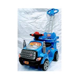 Easy Shop 2 In 1 Push and Pull Baby Car and Stroller - Blue